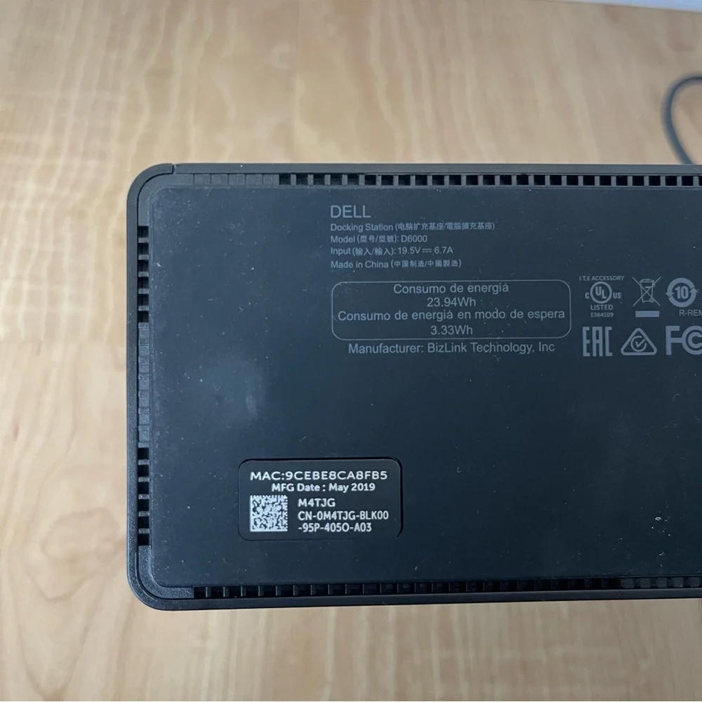 Dell Docking Station D6000